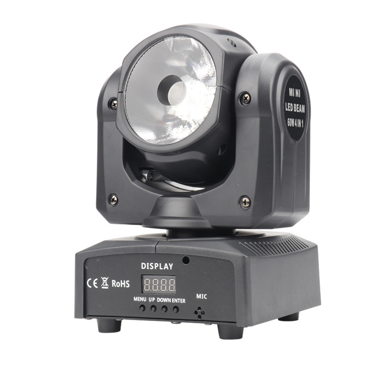 60W Mini Led Dmx Gobo Stage Light 10w/30w/60w Dmx Mini Gobo Projector Spot Led Moving Head