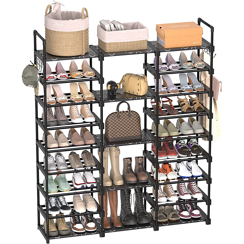 Durable Using Low Price Metal Shoe Rack Cabinet Adjustable Amazing Shoe Rack organizer