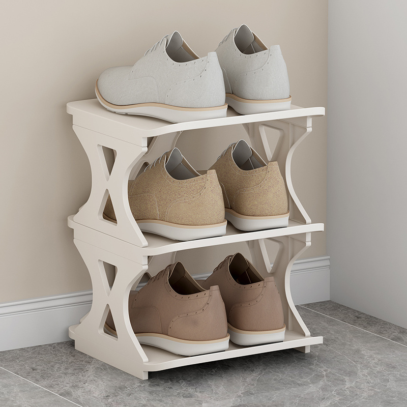 Hot Selling Living Room Furniture DIY Plastic Shoe Rack Portable Shoe Stand Storage Organizer Narrow Shoes Rack