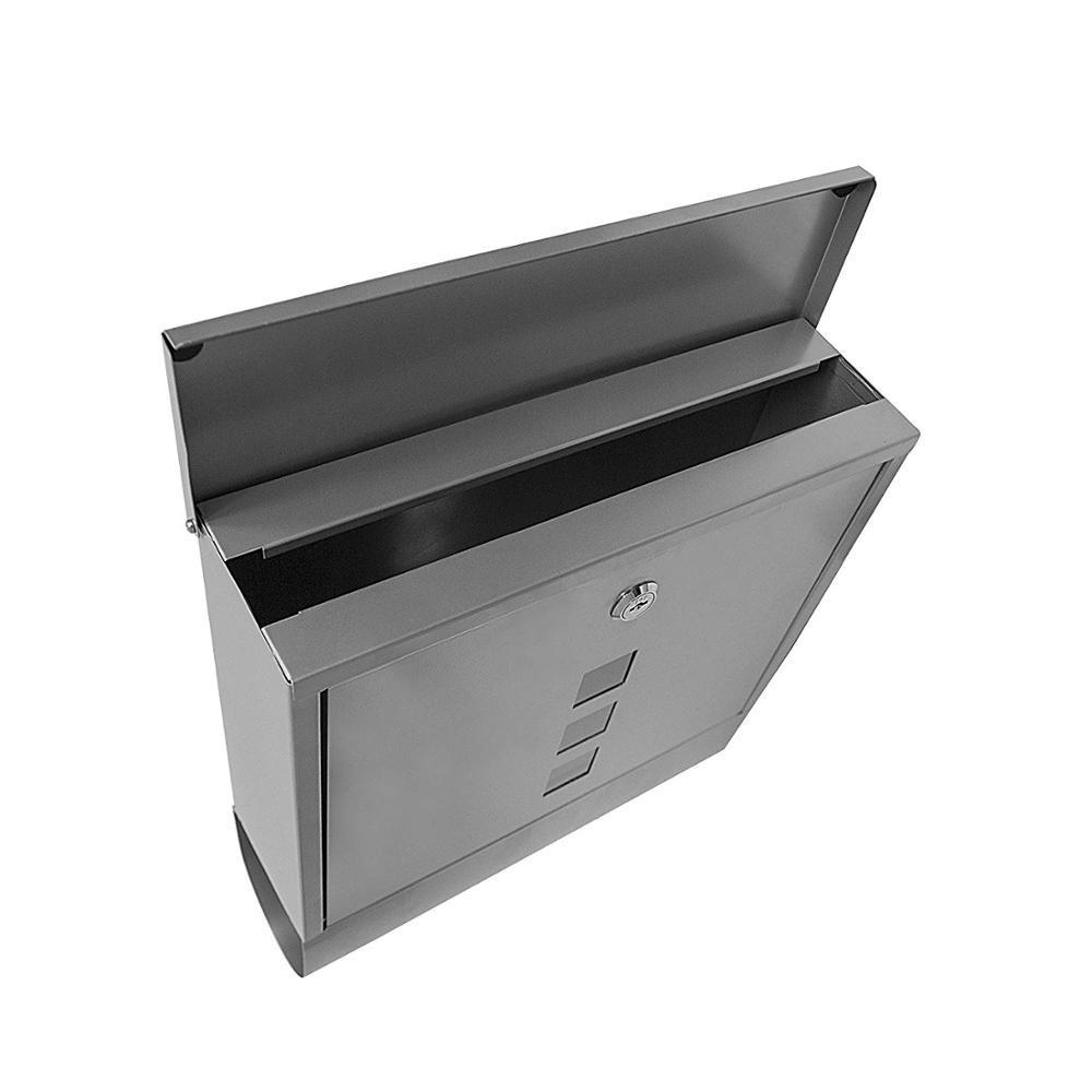 Hot Sale Aluminium Smart Custom Outdoor Locking Acrylic Free Standing Mailbox for Apartments