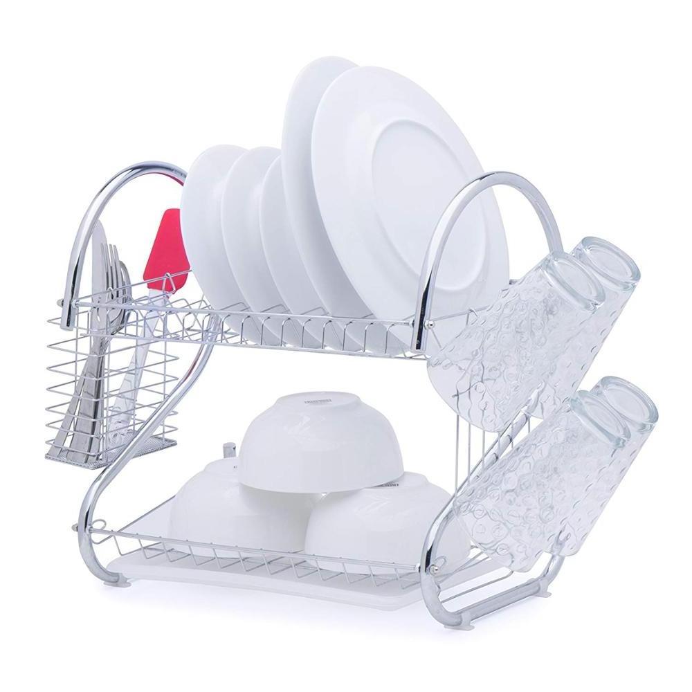 drying racks with Drainboard Chrome metal stainless Steel bowl holder ...