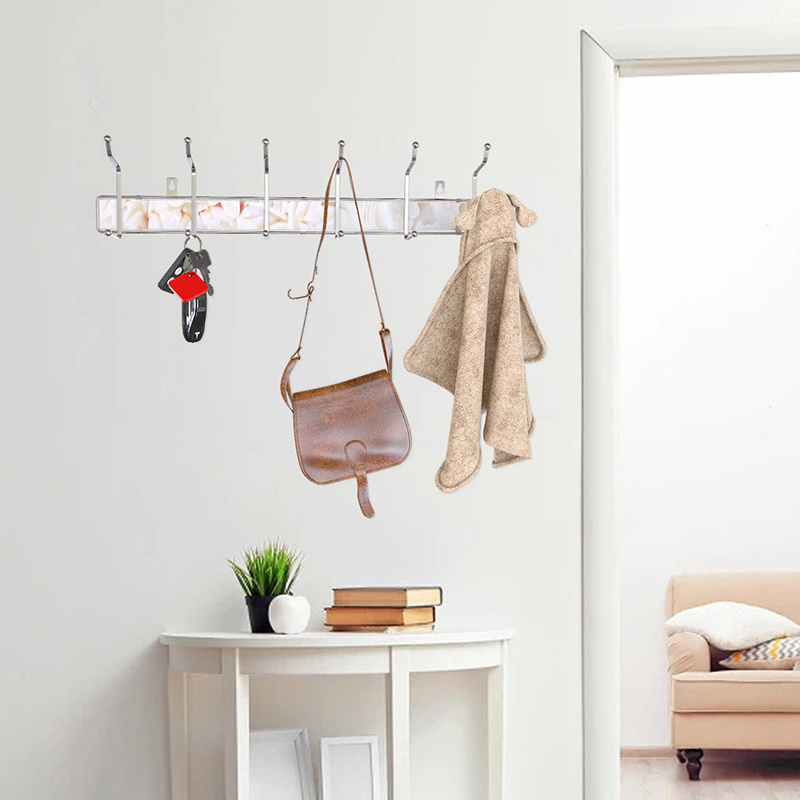 Hot Sale Metal Wall Mount Hanging Hooks Wall Hooks For Coats Hats Scarves