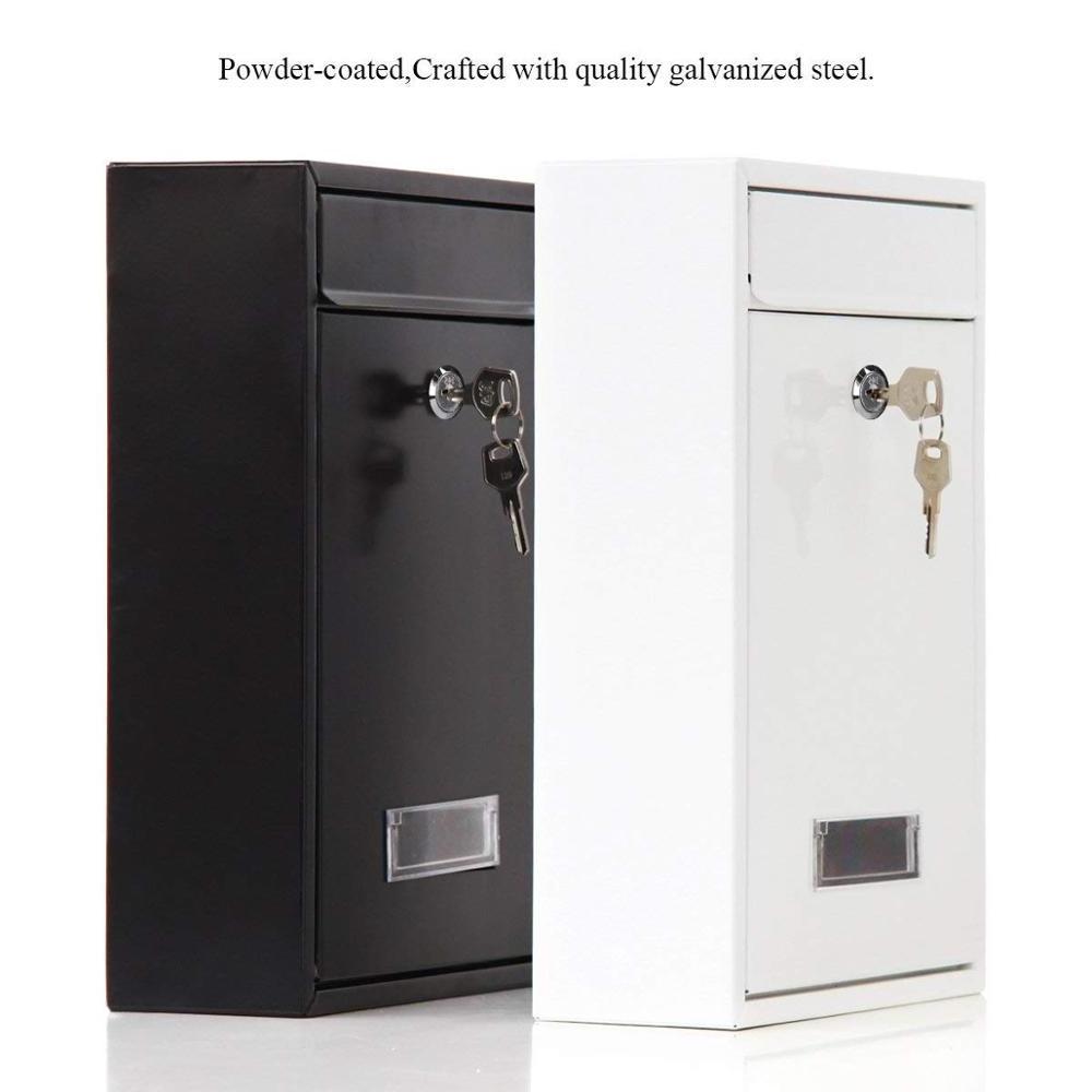 Best Selling Hot Sale Aluminium Smart Custom Outdoor Locking Custom Made Stainless Steel Mailbox Free Standing Mailbox for Apartments