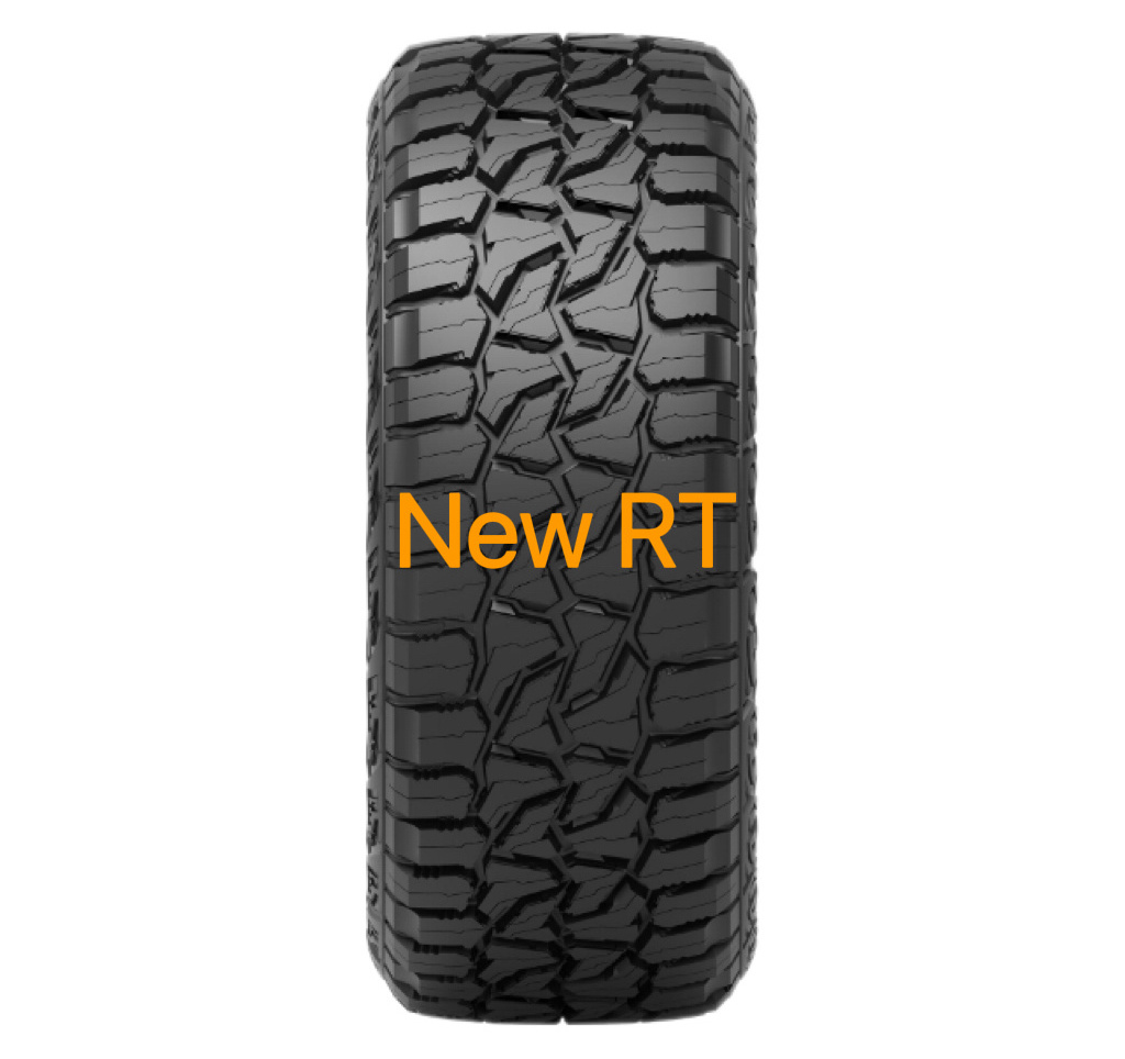 New product RT tire all terrain PCR tire manufacturer raise white wall  wideway tyre