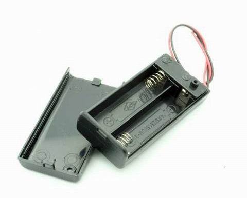 3V 2 AA 2AAA Plastic Battery Holder with cover switch / lead wire / pins / jst connector / 9v snap