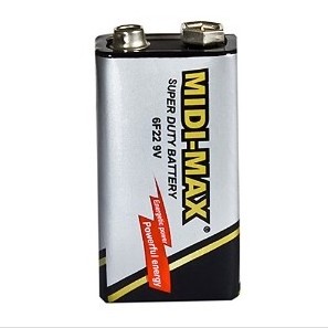 Manufacturer high power plus heavy duty battery 6LR61 9v 9 volt batteries 006P neda 1604 6F22 9v battery