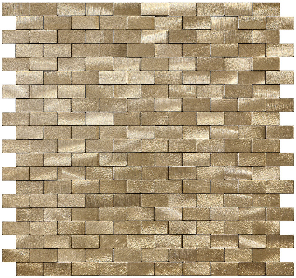 Wholesale Aluminum PVC Mosaic 3D Fashionable Design Mosaic Tile For Kitchen And Bathroom Wall Tile