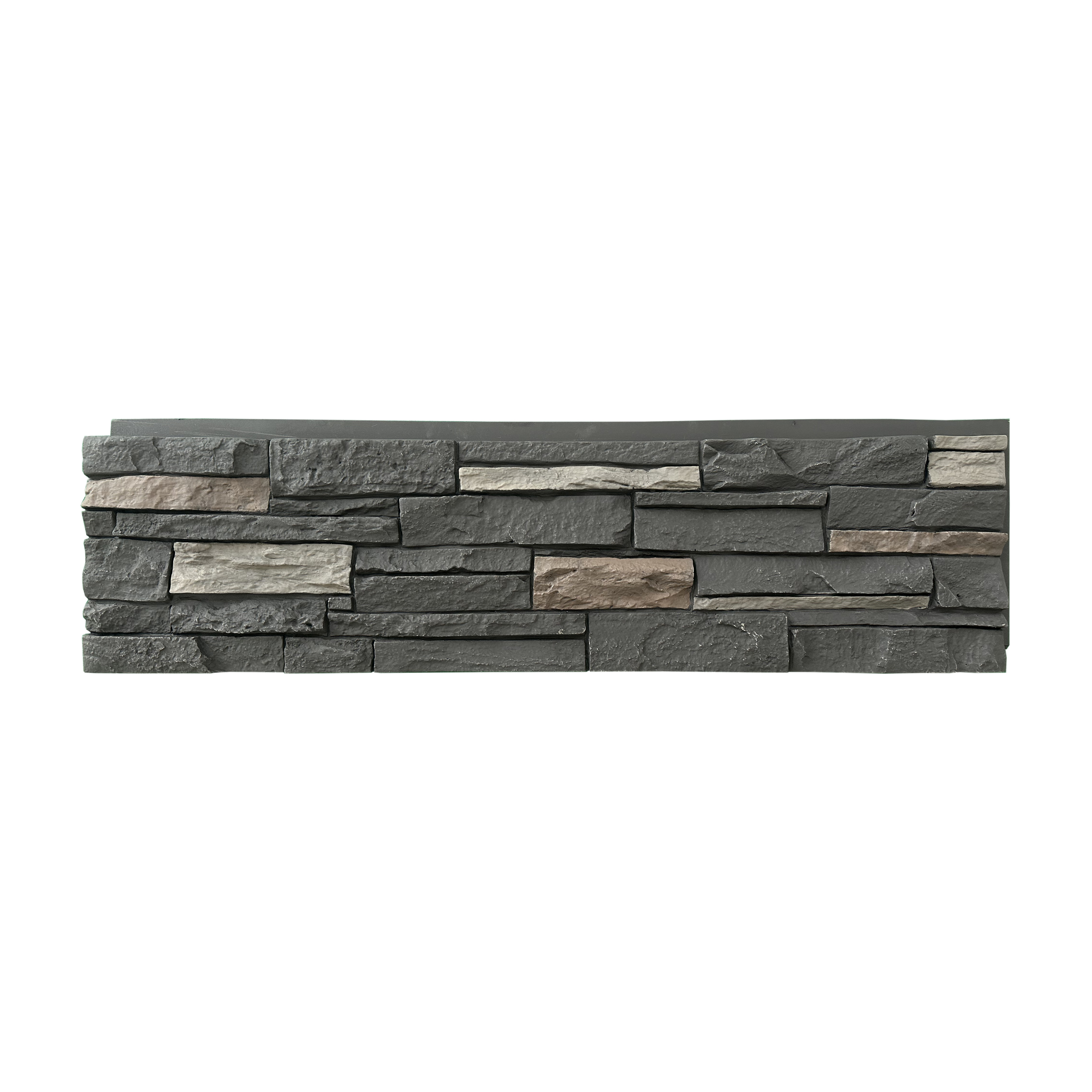 New Design 3d Decoration Faux stone Waterproof Fireproof  PU Stone Wall Panel PU Stone For Exterior Decoration