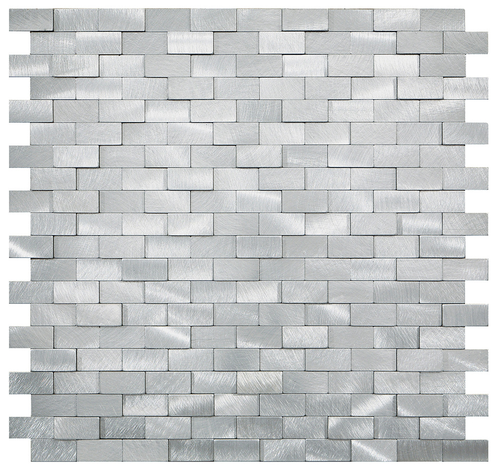 Wholesale Aluminum PVC Mosaic 3D Fashionable Design Mosaic Tile For Kitchen And Bathroom Wall Tile