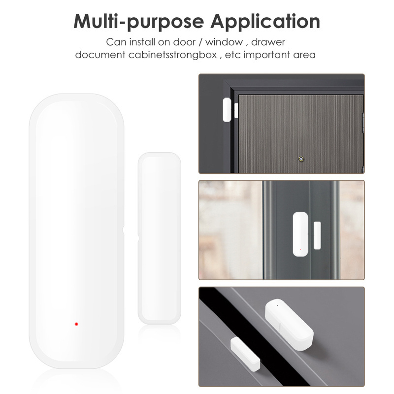 Tu ya Door Magnetic Sensor smart Door Alarm Sensor  Home Security Alarm System Smart door sensor