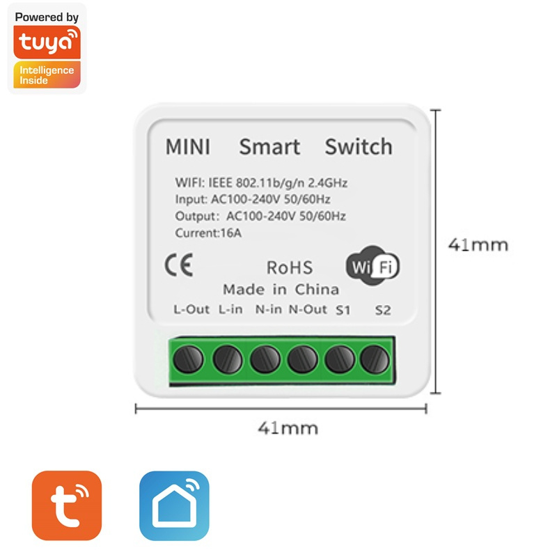 Switch Module Smart Boiler Switch 20A Tuya Wifi Dimmer Module