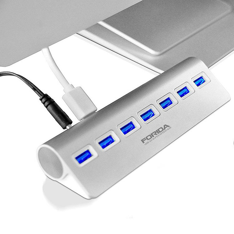 High Speed Hot Sale Powered USB Hub 7 port USB Hub 3.0