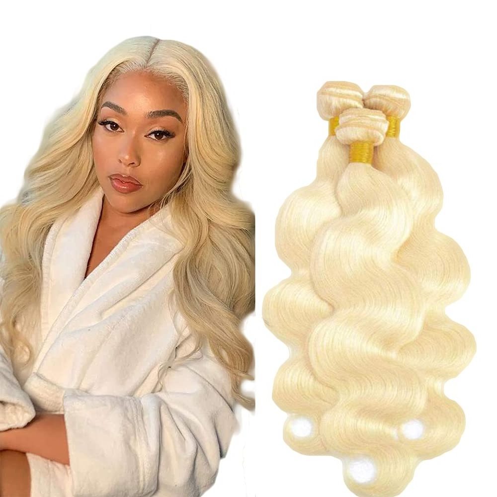 Raw Remy Vietnam 613 Blonde Human Hair Weaving Bundles Straight Wavy Hair Extensions High quality Best selling products