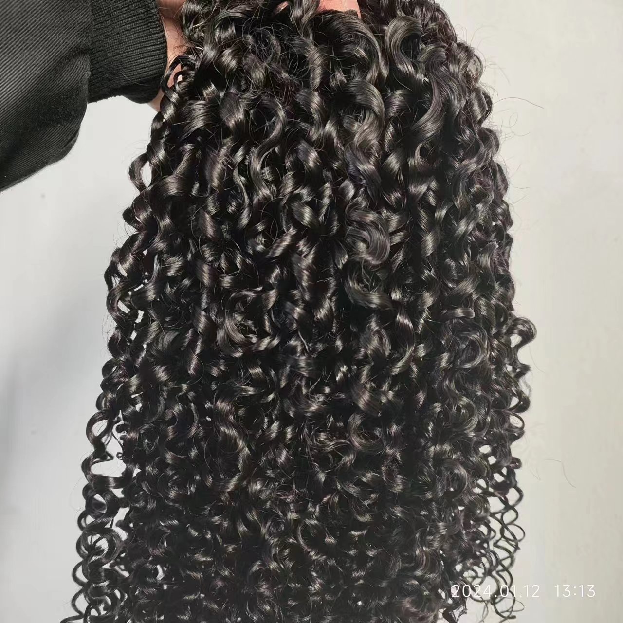 Eurasian Curly Hair Vendors Wholesale 12A Grade Double Drawn Pixie Curl Raw Cambodian Human Hair Weave Bundles