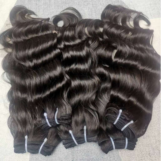 Wholesale Unprocessed Virgin Natural Wavy Raw Human Hair Bundles 12A Grade Cuticle Aligned RAW Indian Hair Extensions Vendor