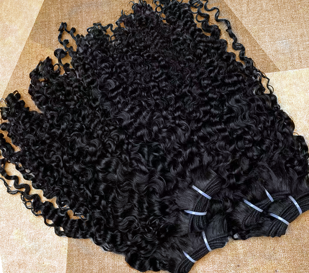 Wholesale Factory Price Burmese Curly Hair Vendor Unprocessed Human Deep Curly Raw Burmese Curly Virgin Hair For Women