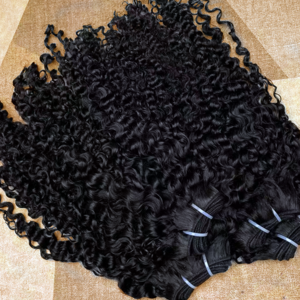 Wholesale Factory Price Burmese Curly Hair Vendor Unprocessed Human Deep Curly Raw Burmese Curly Virgin Hair For Women