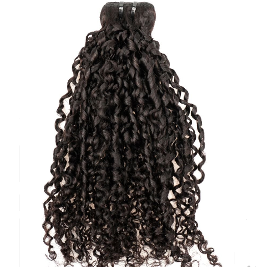 Eurasian Curly Hair Vendors Wholesale 12A Grade Double Drawn Pixie Curl Raw Cambodian Human Hair Weave Bundles