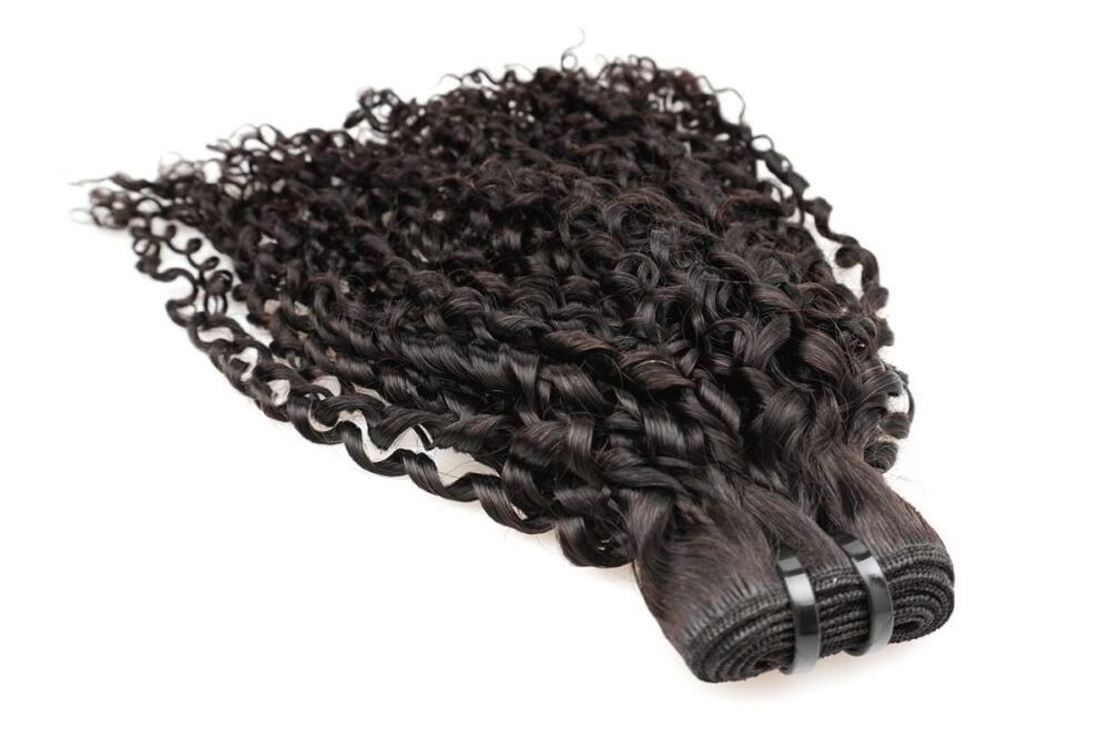 Eurasian Curly Hair Vendors Wholesale 12A Grade Double Drawn Pixie Curl Raw Cambodian Human Hair Weave Bundles