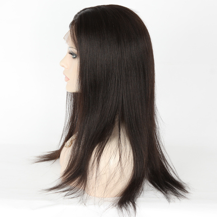 Malaysian Virgin Most Expensive Light Yaki Human Hair Wigs In the World