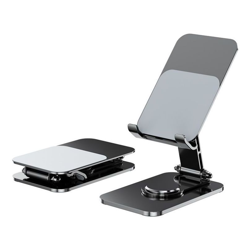 New Design All Aluminum Alloy Mobile Phone Holder 360 Rotation Phone Stand Practical Phone Bracket Holder