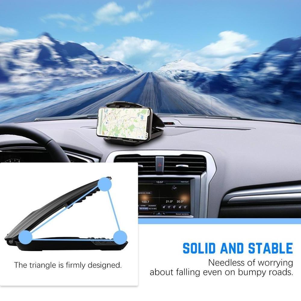 Hot sell mobile phone universal car tablet mount dashboard gps car holder for smartphones