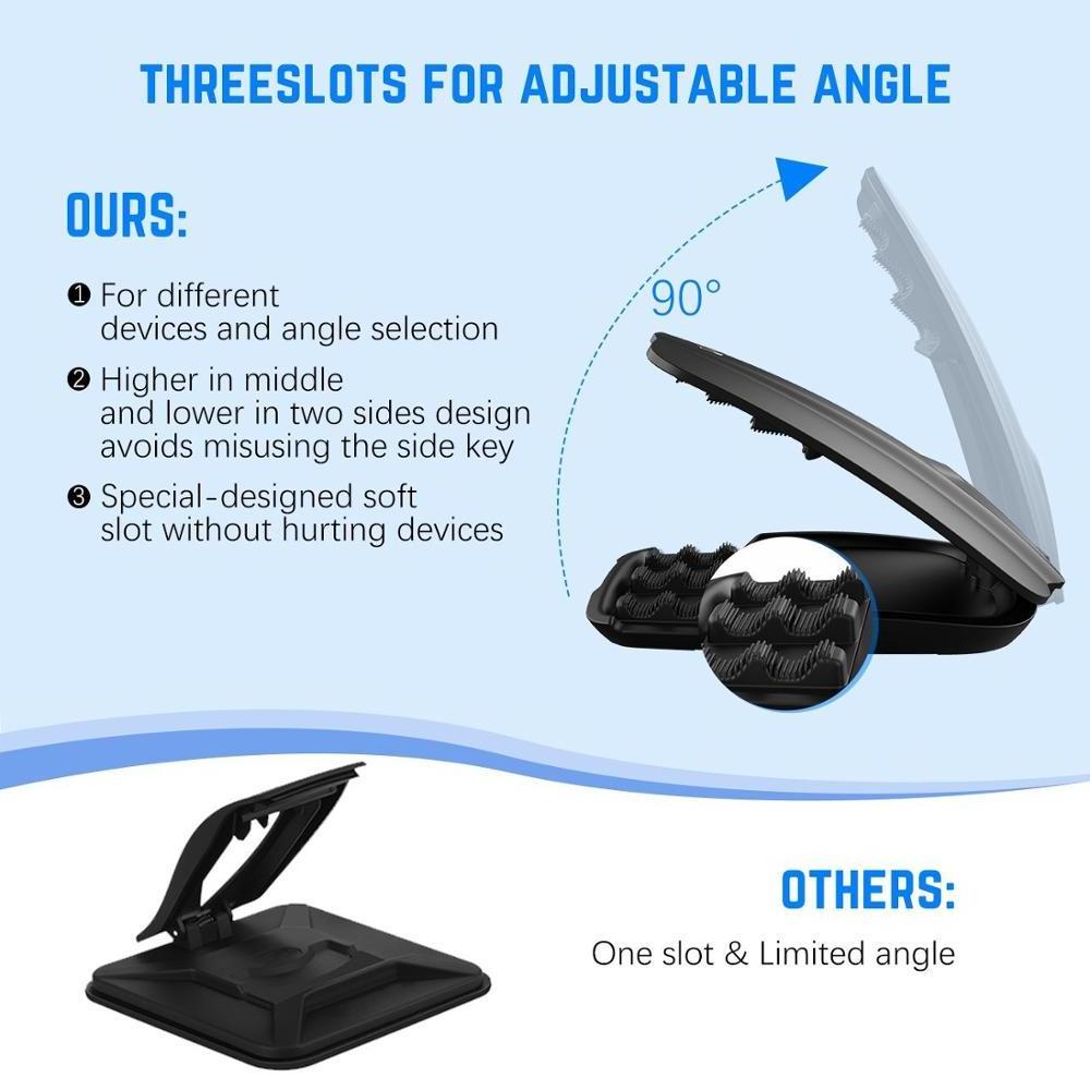 Hot sell mobile phone universal car tablet mount dashboard gps car holder for smartphones