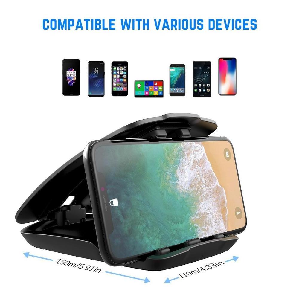 Hot sell mobile phone universal car tablet mount dashboard gps car holder for smartphones