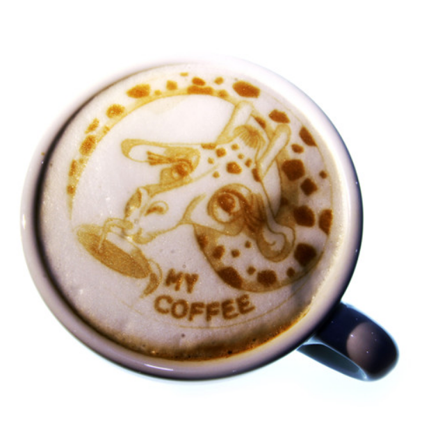 Coffee Machine Printer latte art machine high speed Latta Coffee Art Printing Machine