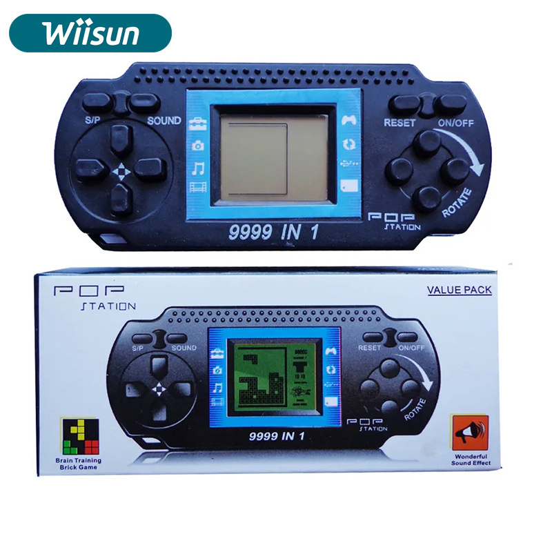 Handheld Game Console 9999 in 1 Electronic Brick Game Player Retro Gaming Console