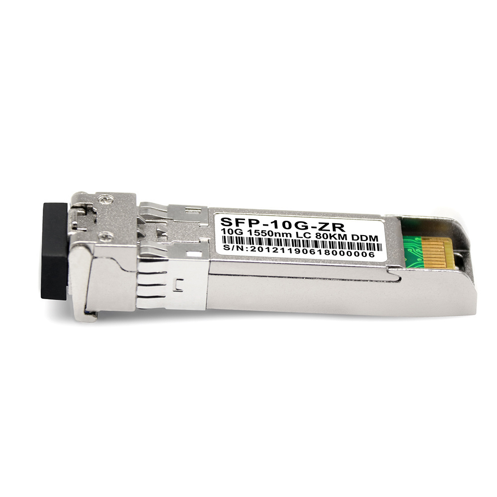 Generic SFP Module SFP-10G-ZR Compatible, 10GBASE-ZR/ZW and SFP+ 1550nm 80km DOM Optical Transceiver module