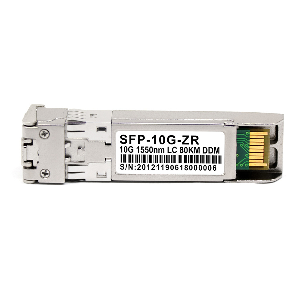 Generic SFP Module SFP-10G-ZR Compatible, 10GBASE-ZR/ZW and SFP+ 1550nm 80km DOM Optical Transceiver module