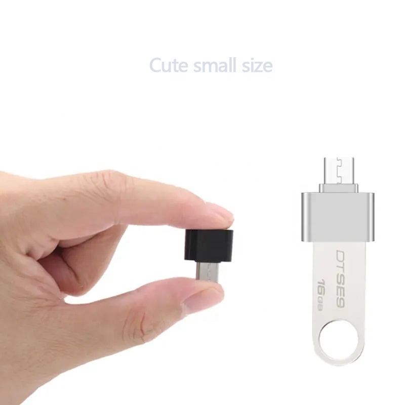 ABS Short Gender 480Mbps Wholesale 2.0 A Female to USB-C Male Converter USB to USB C Adapter Connectors