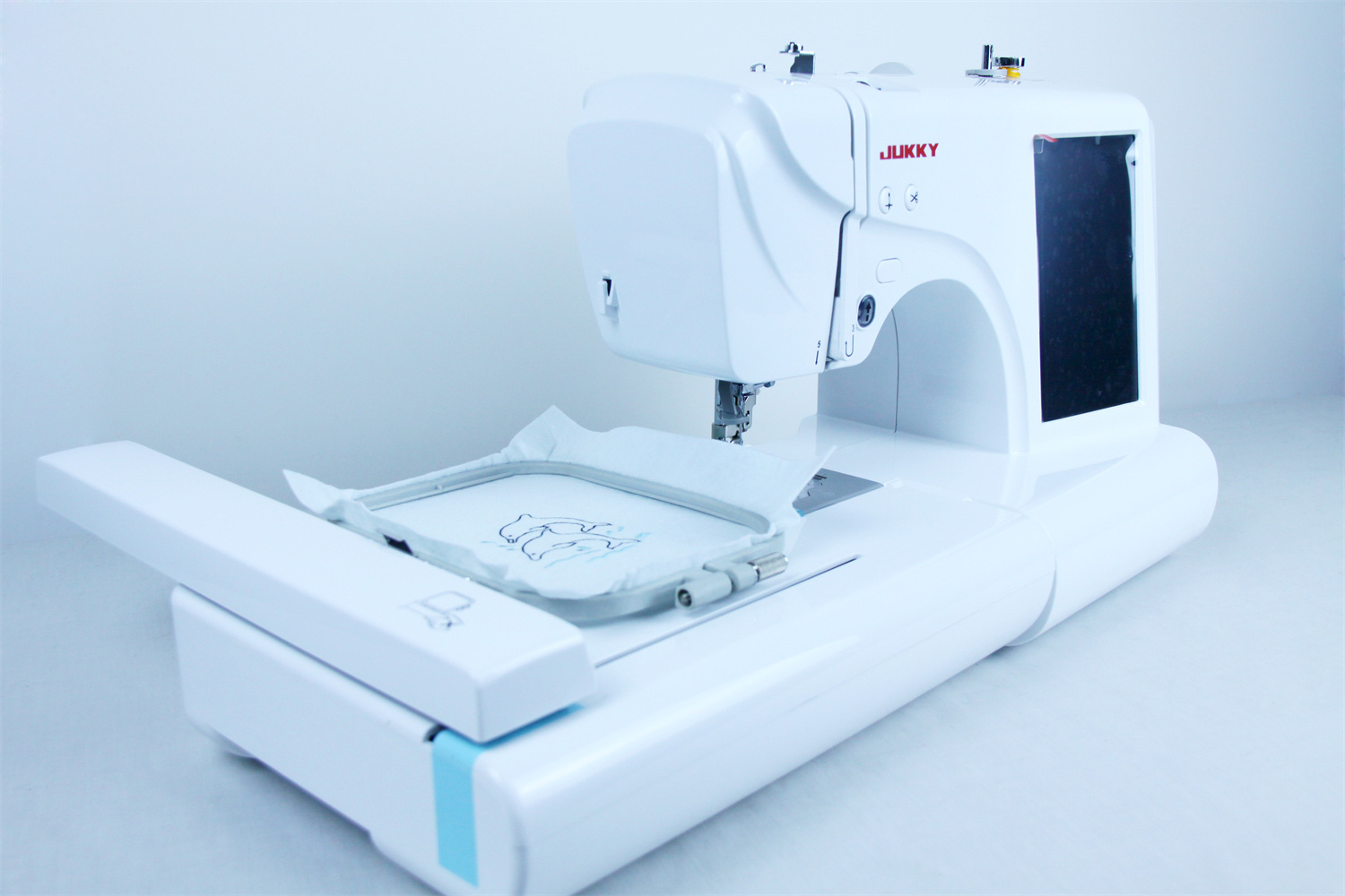 china jukky hot sale domestic one head mini embroidery machines sewing computerized  flat S5 used  for home