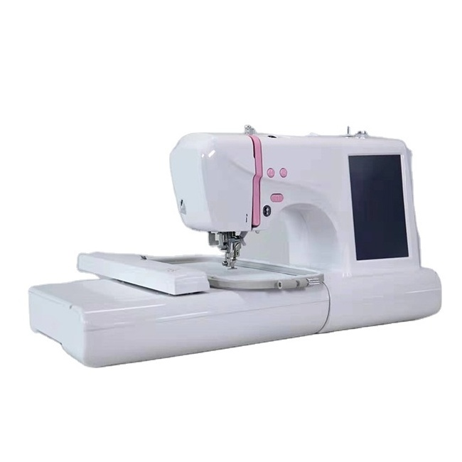 china jukky hot sale domestic one head mini embroidery machines sewing computerized  flat S5 used  for home