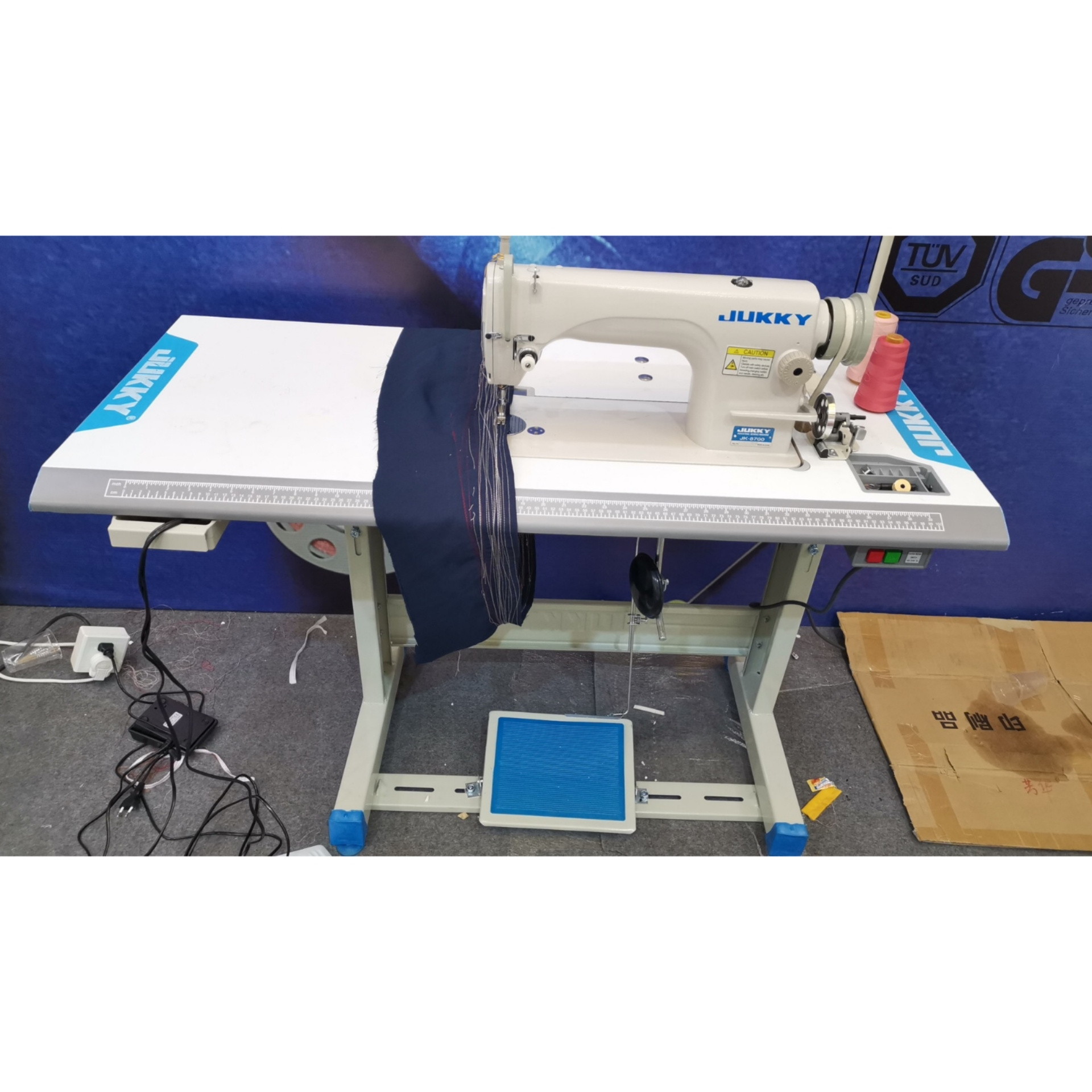 JK8700 High Speed Lockstitch Sewing Machine Electronic 25 Used Industrial Sewing Machines 1 Set 13mm 13mm Max. Sewing Thickness