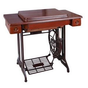 JA2-1 WITH 2-DRAWER TABLE STAND HOUSEHOLD FOOT OPERATED SEWING MACHINE TOOLS TABLE AND STAND