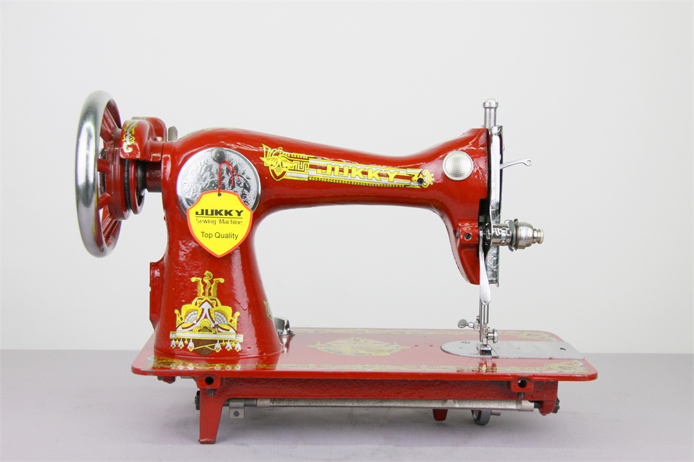 JA2-1 domestic sewing machine for homeuse make clothes in colors with back stitch handle or electrical sewing machine