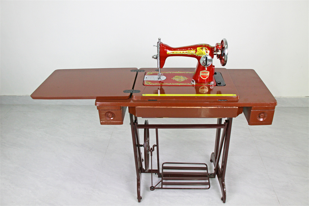 JA2-1 domestic sewing machine for homeuse make clothes in colors with back stitch handle or electrical sewing machine