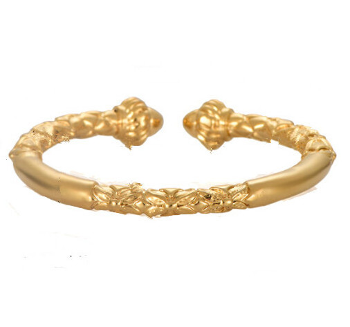 saudi arabia jewelry gold bracelet for men 18k gold pumpkin shaped bracelet bangle