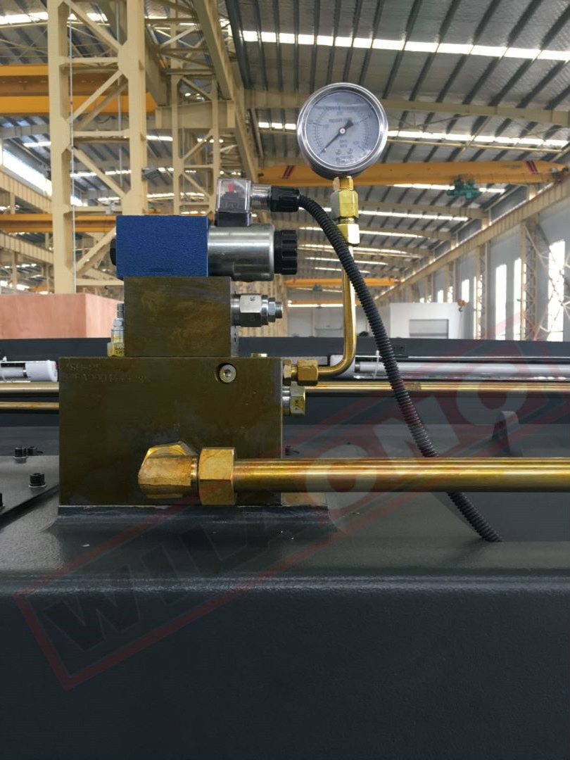 WILACNC QC12Y hydraulic swing beam Estun E21S Hydraulic Shearing machine sheet metal cutting machine