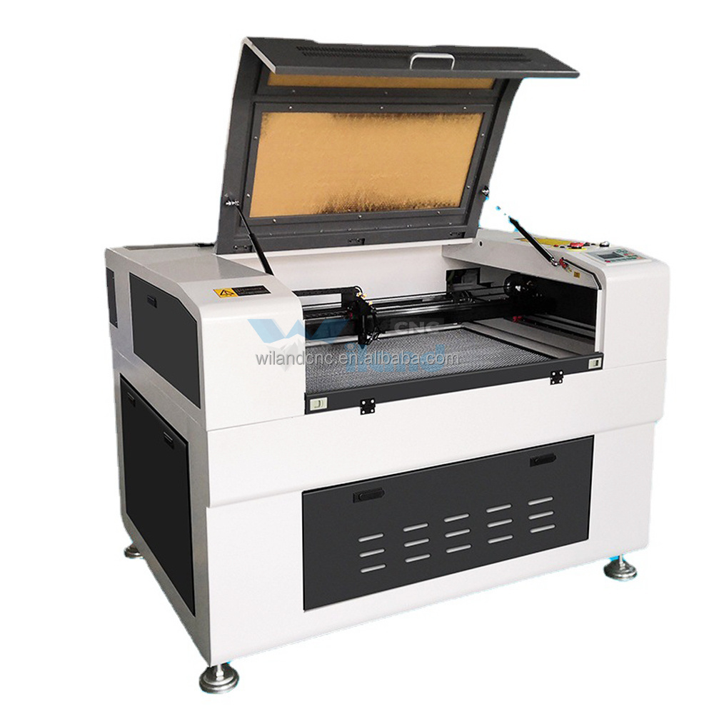 New Product Ideas 6040 Portable Laser Cutter 60w 80w 100w Mini Laser Engraver Ruida Controller Front To Back Design