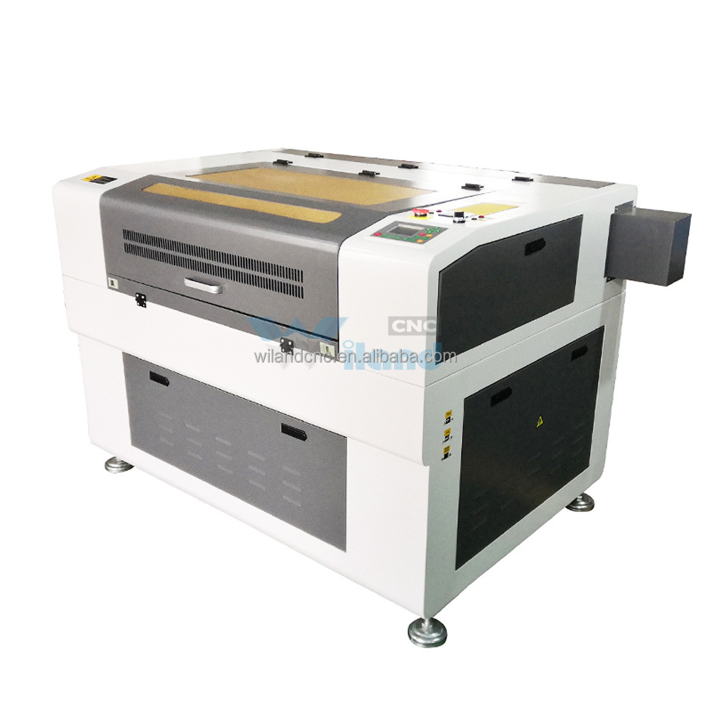 New Product Ideas 6040 Portable Laser Cutter 60w 80w 100w Mini Laser Engraver Ruida Controller Front To Back Design