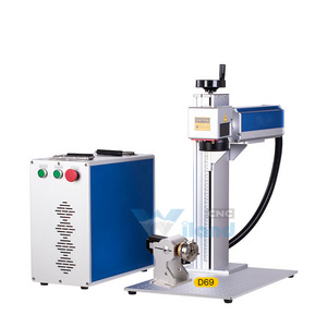 New Product 2d 100w Jpt Mopa M7 Laser Marker 2.5d 3d Fiber Laser Marking Machine Portable Size