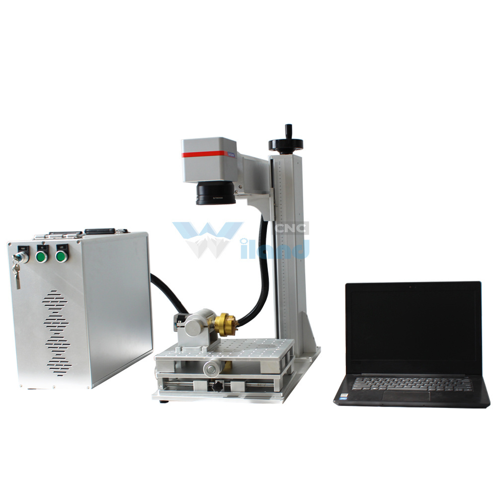 3d 100w Jpt Mopa M7 Laser Gold Jewelry Cutting Making Machine Laser Printing On Plastic Atm Id Card