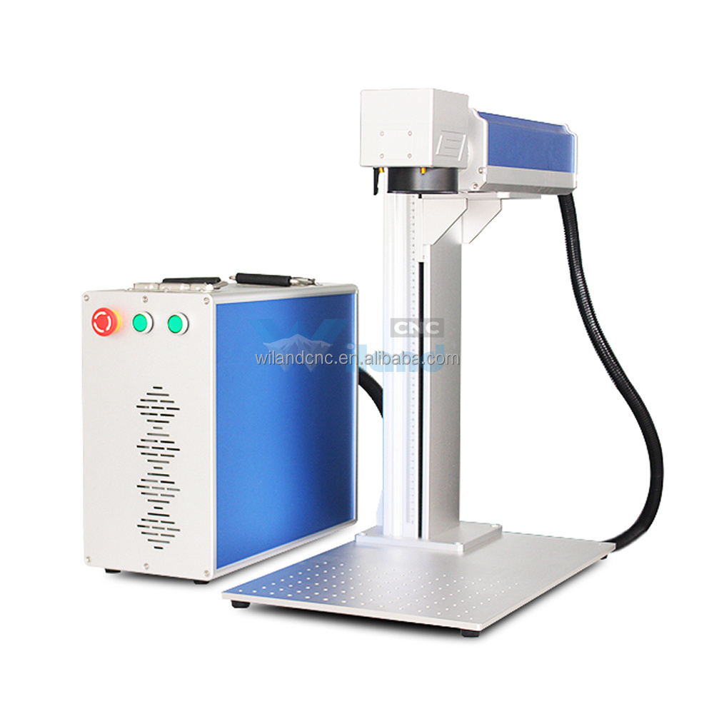 New Product 2d 100w Jpt Mopa M7 Laser Marker 2.5d 3d Fiber Laser Marking Machine Portable Size