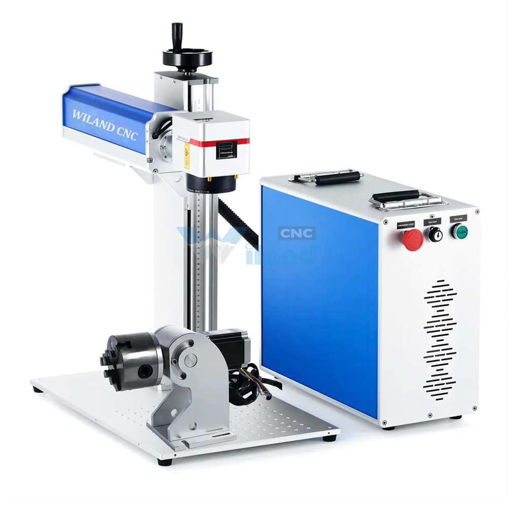 New Product 2d 100w Jpt Mopa M7 Laser Marker 2.5d 3d Fiber Laser Marking Machine Portable Size