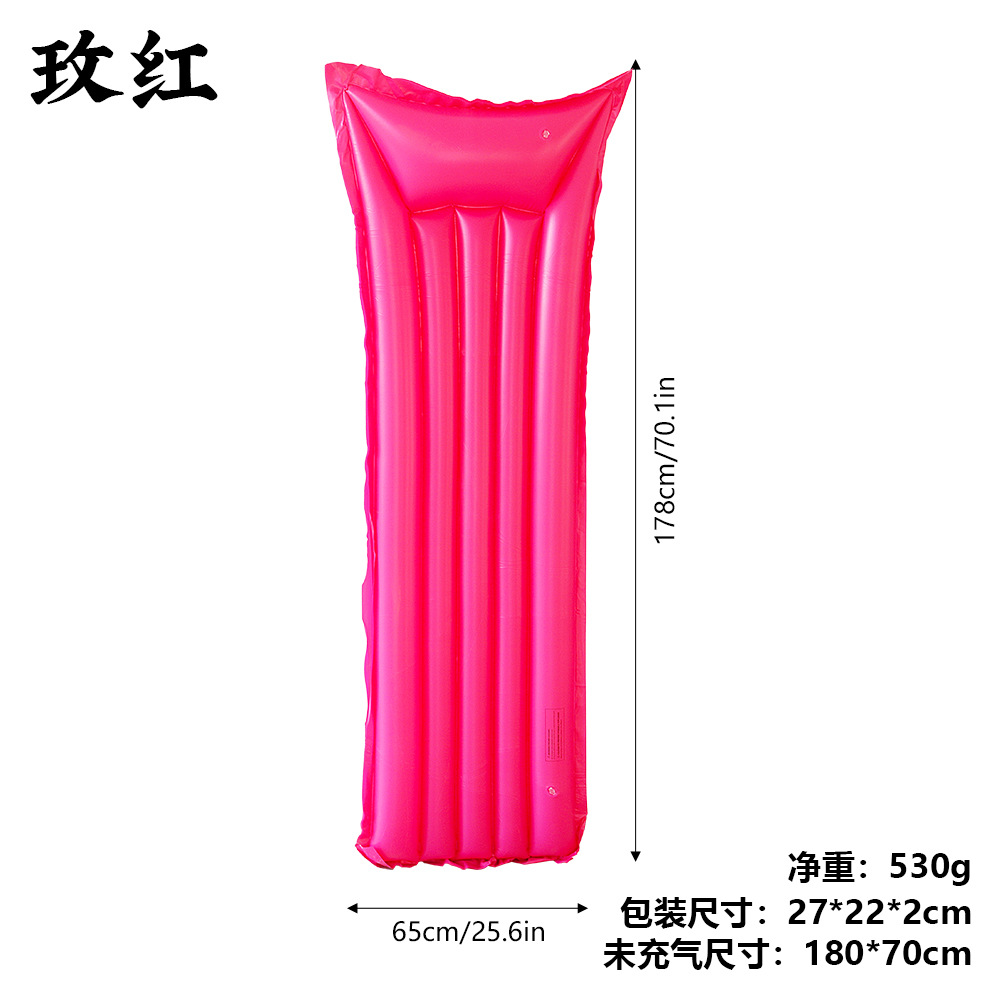 Wholesale Swimming Pool Inflatable Floating Lounge Chair Swimming Lounge Raft Air Swimming Float Mat