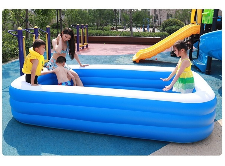 Big Inflatable Folding Outdoor Garden Indoor Above Ground Adult Kids Family Plastic PVC Inflatable Swimming Pool