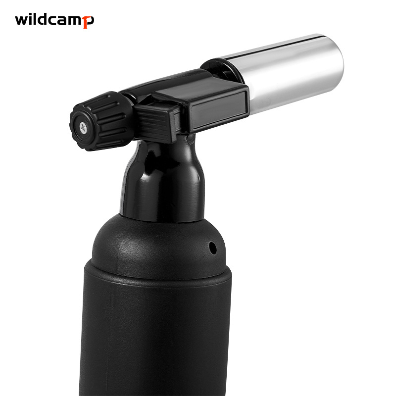 Wildcamp metal butane feuerzeug cigar lighter kitchen torch blow torch for butane gas